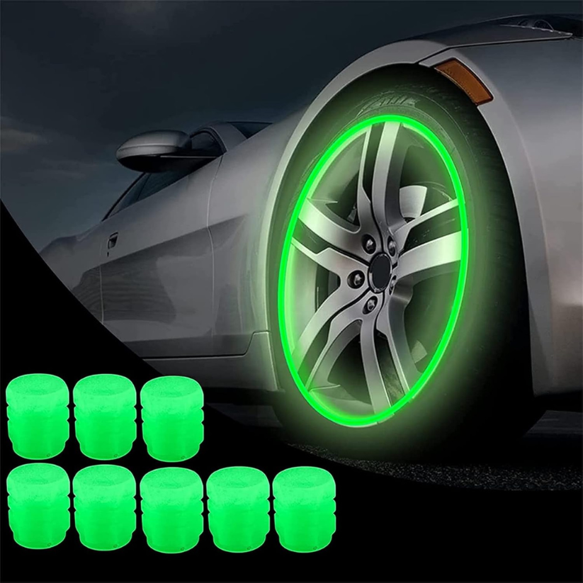 Car Luminous Tire Valve Cap(4 pcs set)