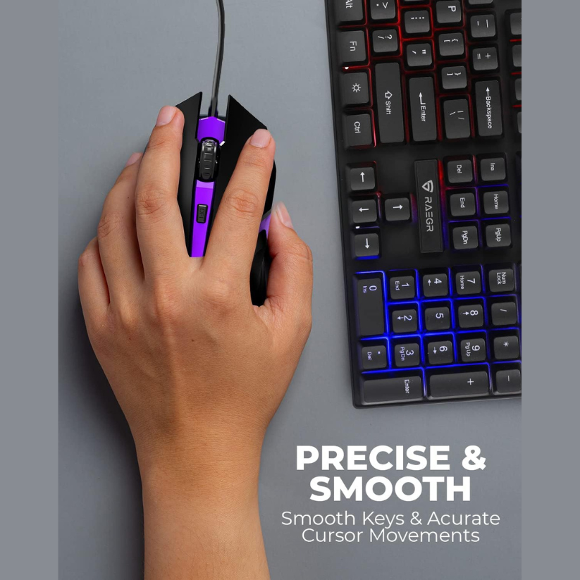 Rainbow Gaming Keyboard & Mouse