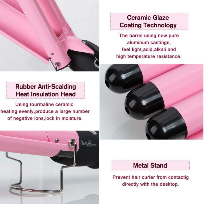 3-in-1 Electric Heating Curler