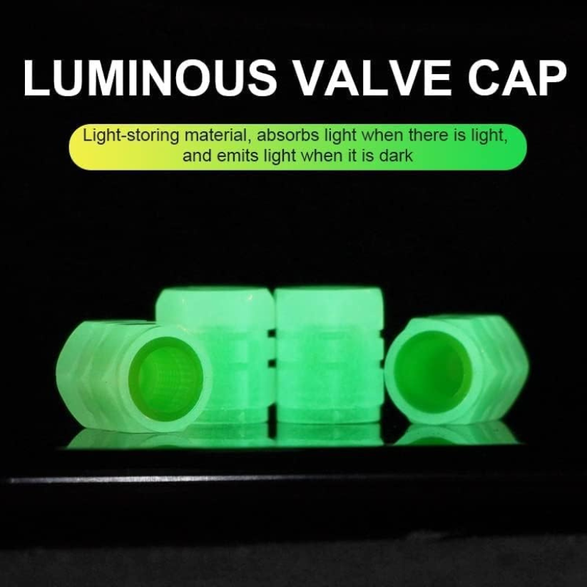 Car Luminous Tire Valve Cap(4 pcs set)