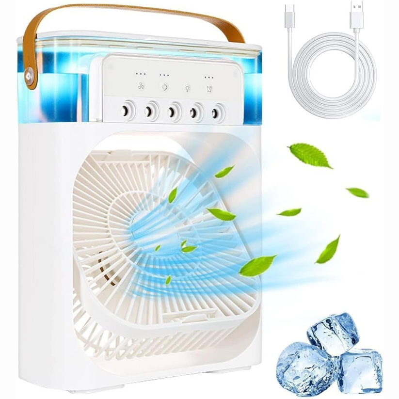 Cooling Fan With Ice