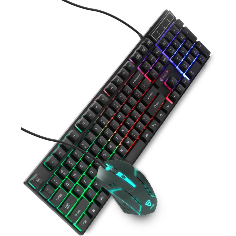 Rainbow Gaming Keyboard & Mouse