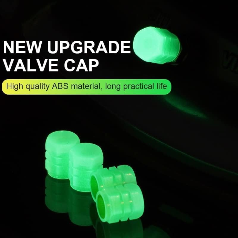 Car Luminous Tire Valve Cap(4 pcs set)