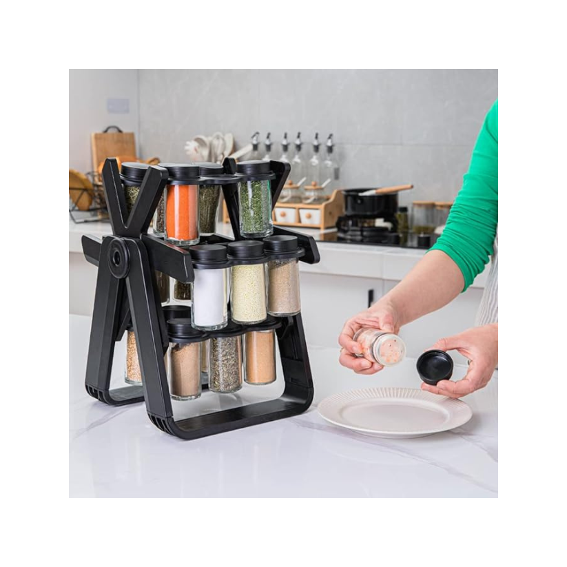 18 Jar Rotating Spice Rack